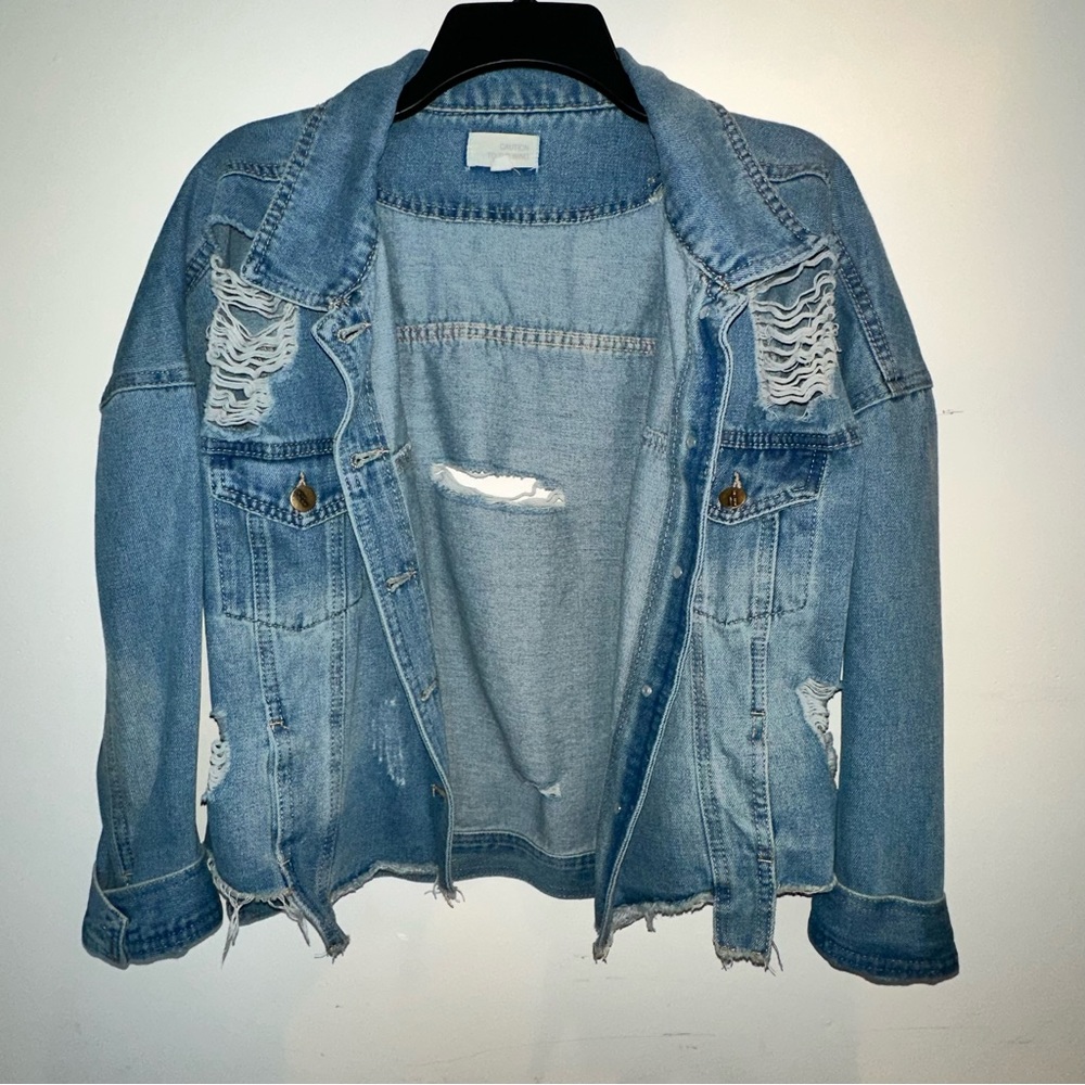 Cropped Denim Jacket